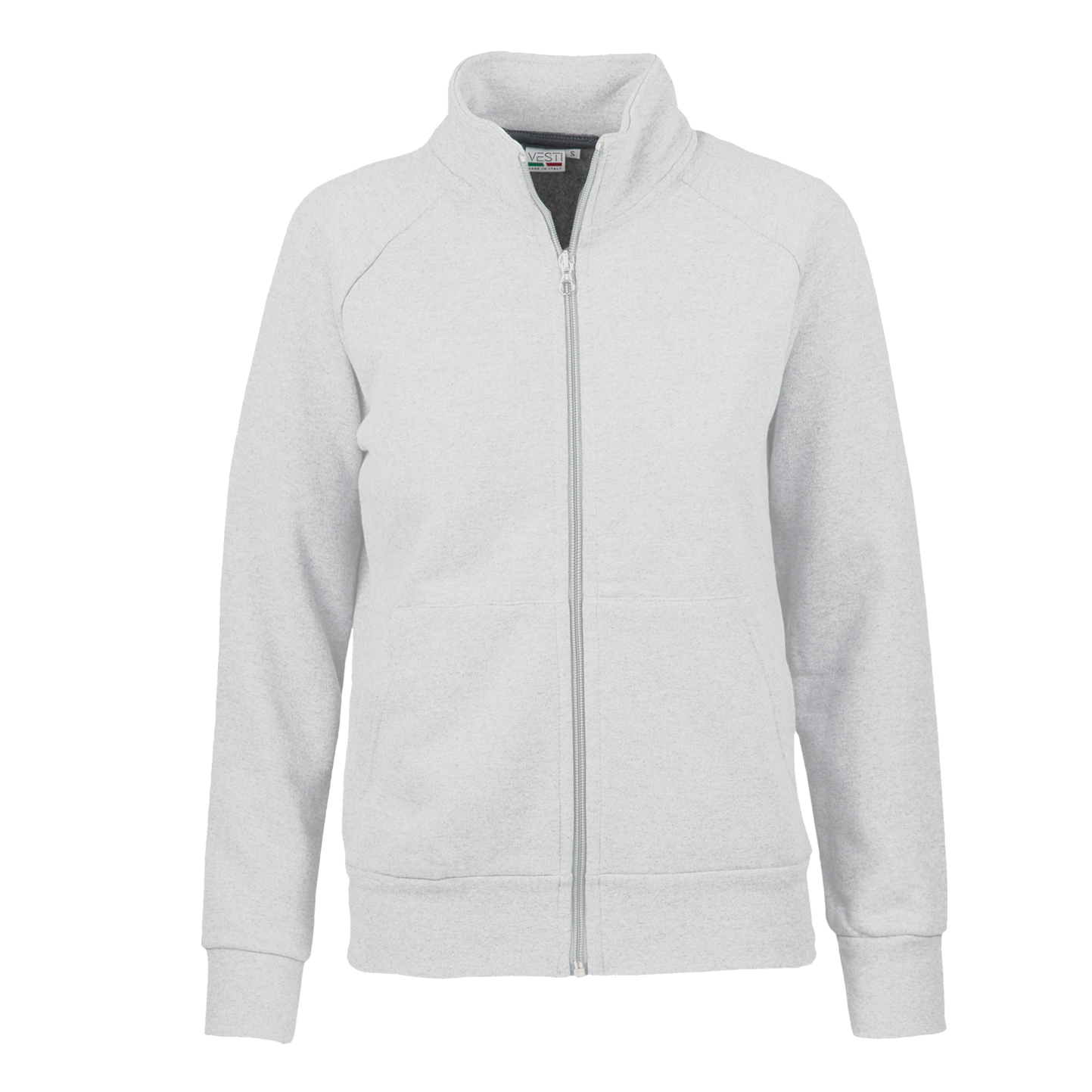 Sweat zippé femme - 99 - Blanc XS
