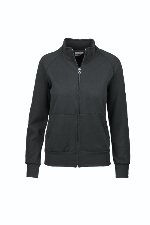 Sweat zippé femme - 12 - Noir