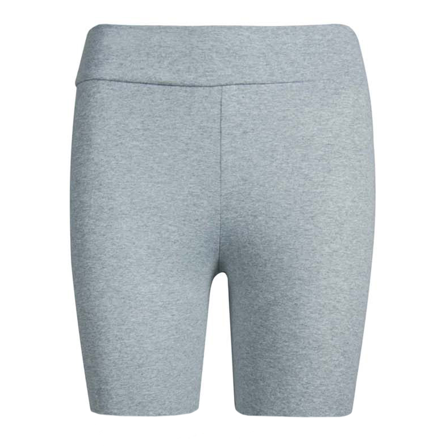 Legging cycliste court pour femme - 05 - Gris clair chiné M/L 8/10 ans