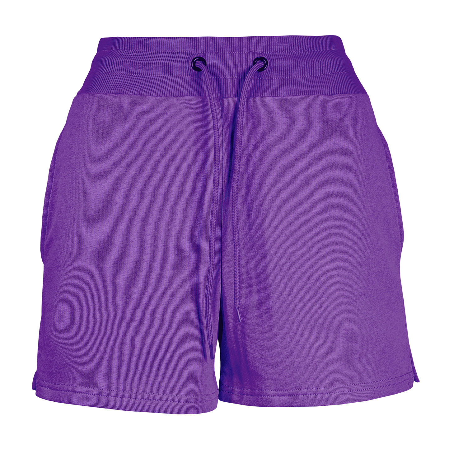 Bermuda Miky pour femmes, en molleton français - VI - Violet XS
