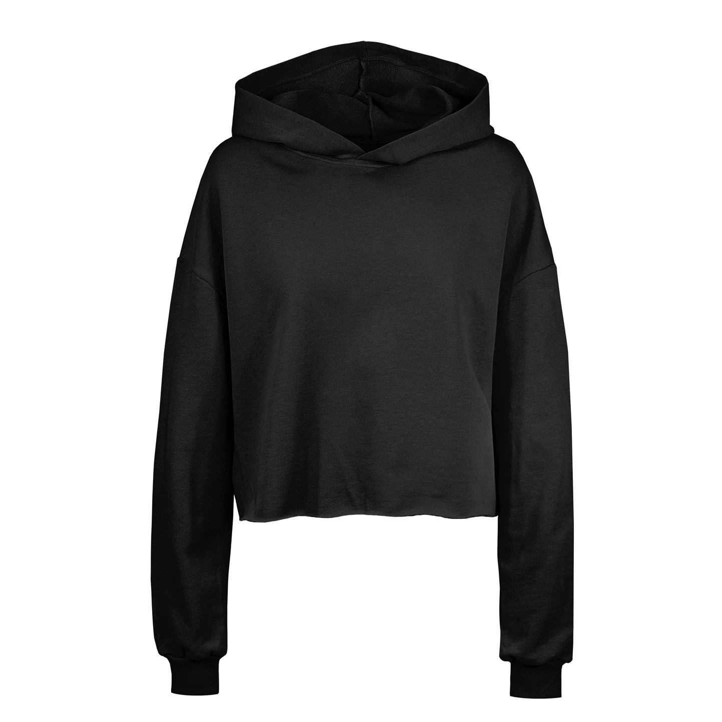 Amy sweat court femme à capuche French Terry - 12 - Noir