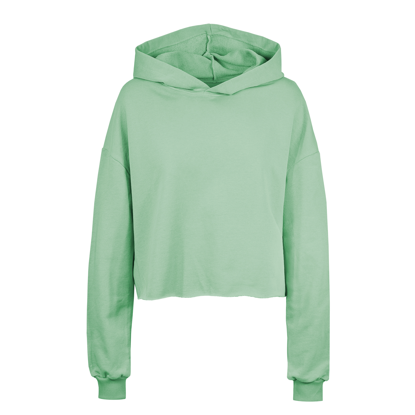 Amy sweat court femme à capuche French Terry - SV - Sage XS