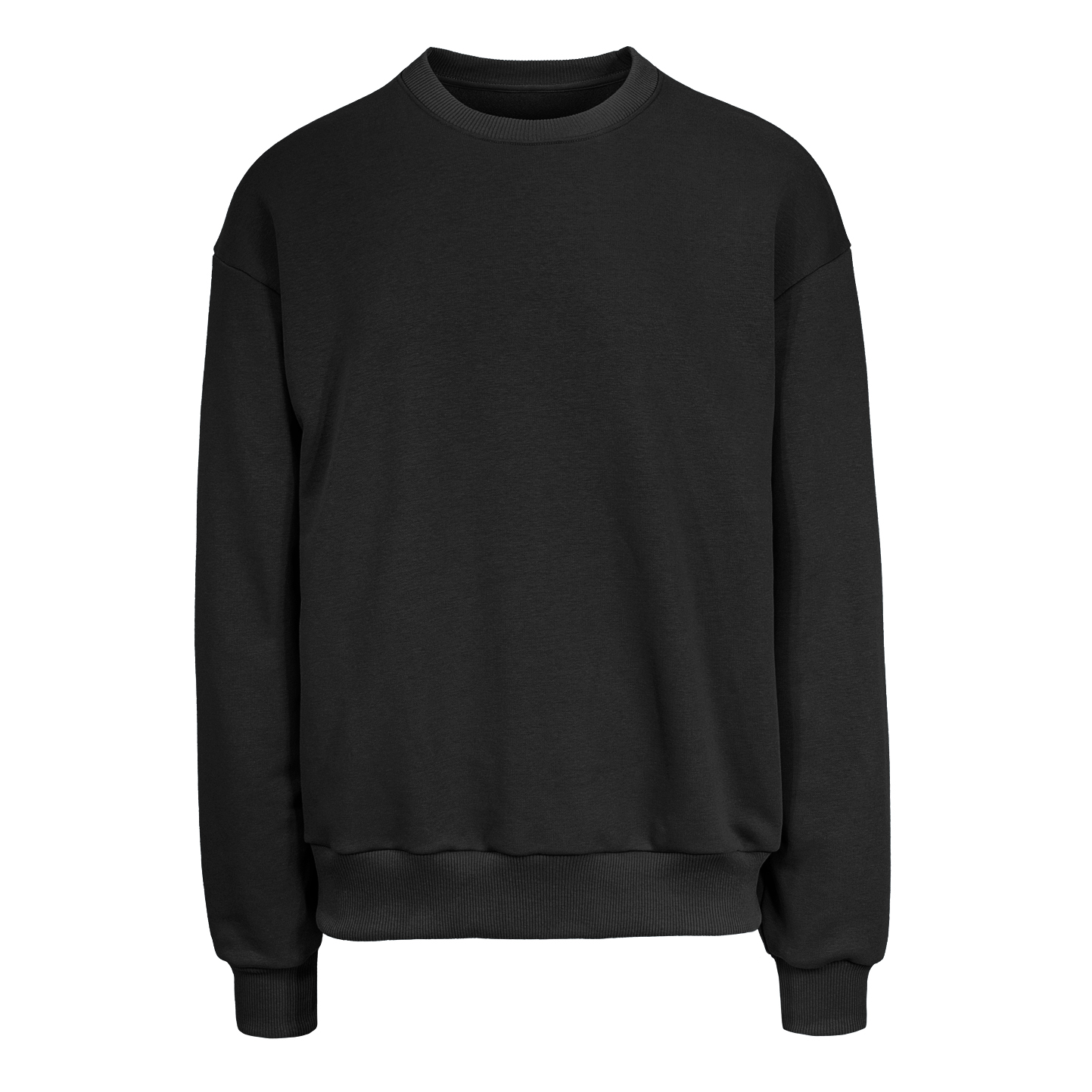 Sweat 365 oversize unisexe à col rond - 12 - Noir