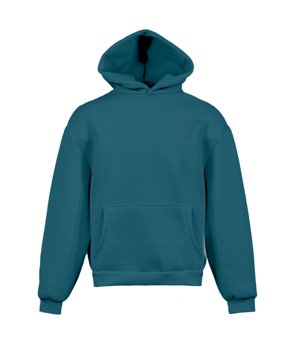 Sweat boxy doux à capuche - PT - Huile XXS
