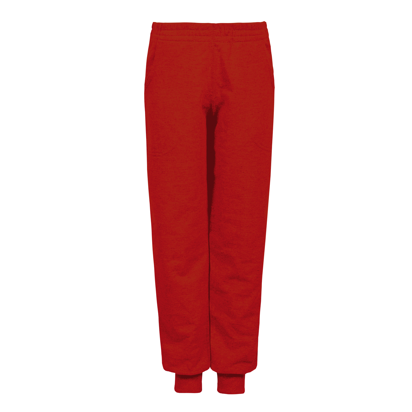 Pantalon de survêtement enfant à bas côtelés - Rouge Sport XXS 1/2 ans