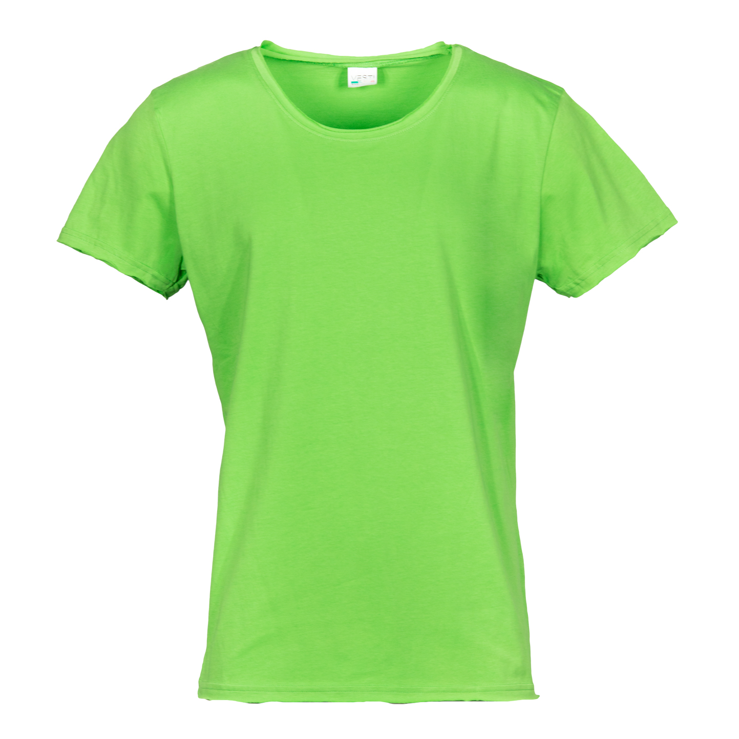 Pull à col rond tendance - VA - Vert acide S