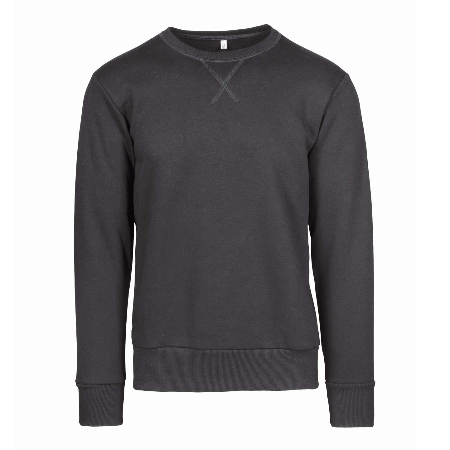 Sweat-shirt à col rond - PS - Plomb noir XS
