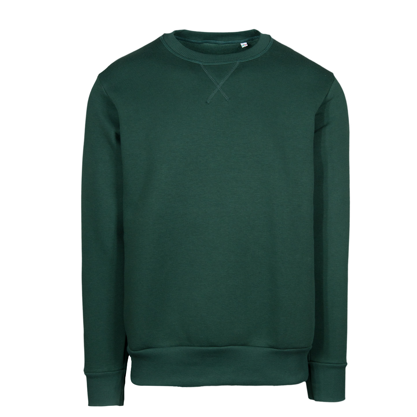 Sweat-shirt à col rond - VT - Vert forêt XS