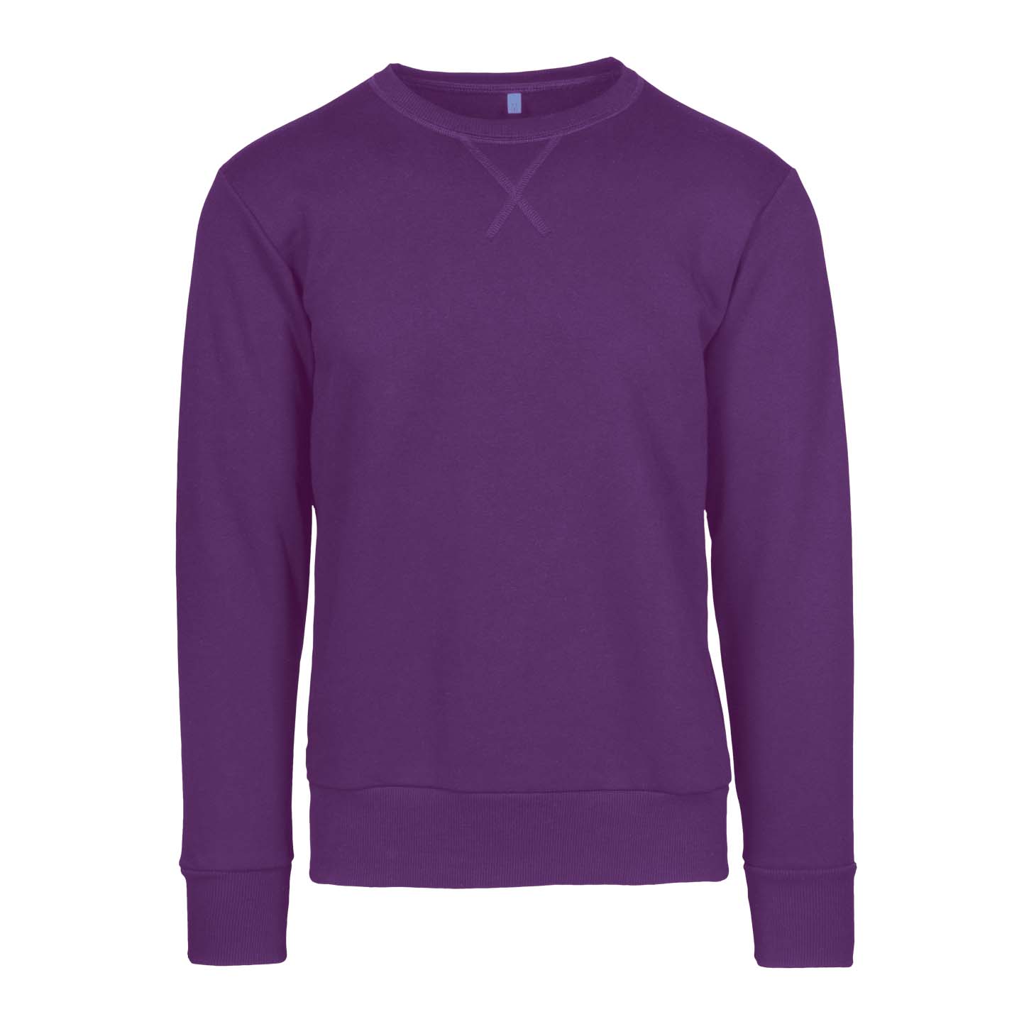 Sweat-shirt à col rond - VI - Violet XS