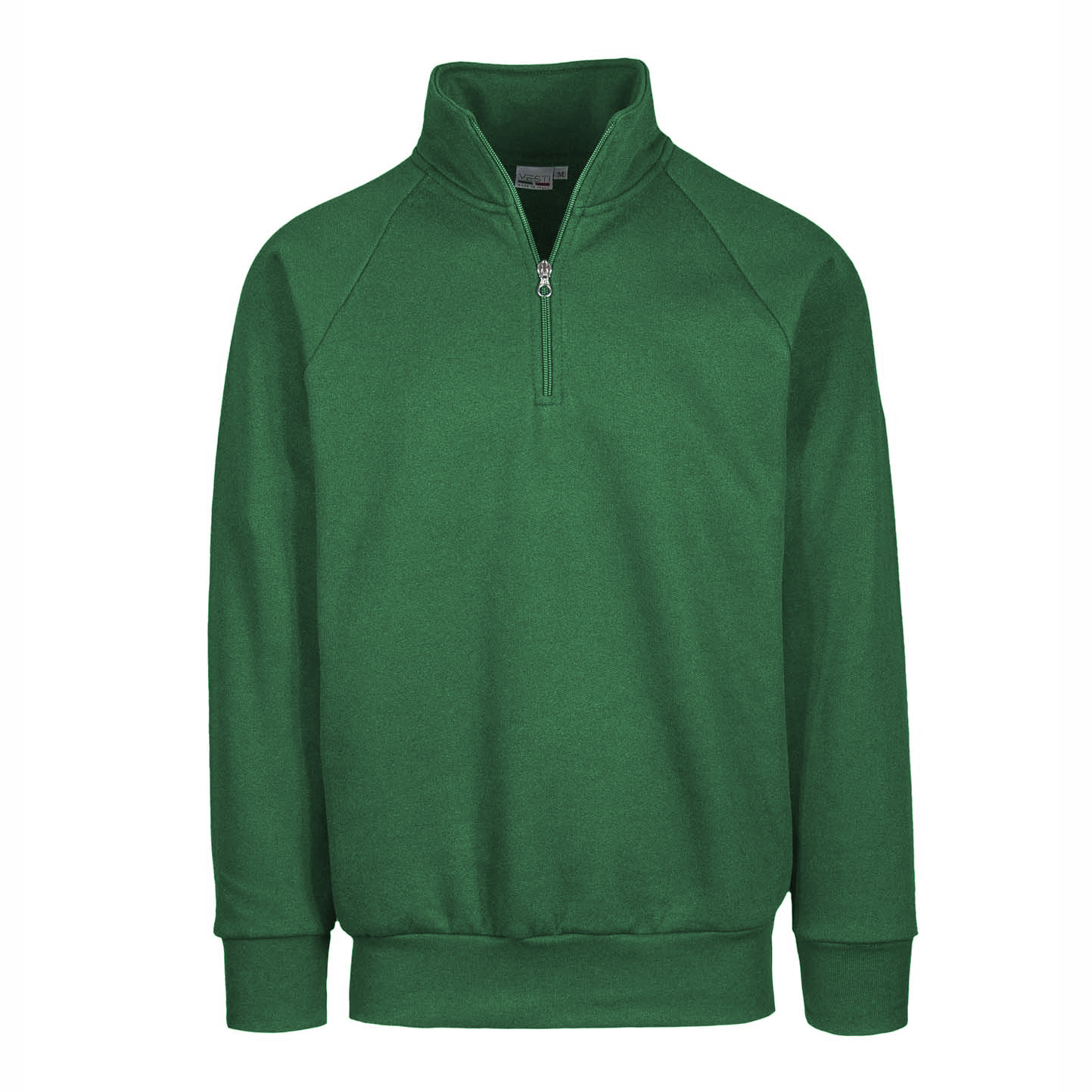 Sweat-shirt à col zippé - 88 - Green Meadow XS