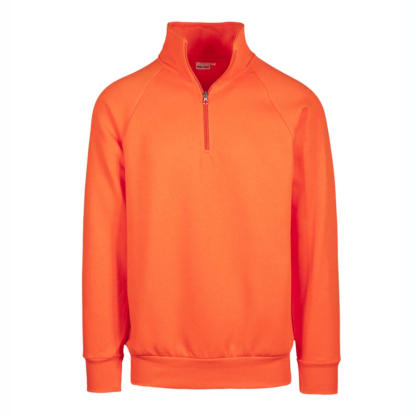 Sweat-shirt à col zippé - AR - Orange Sport XS