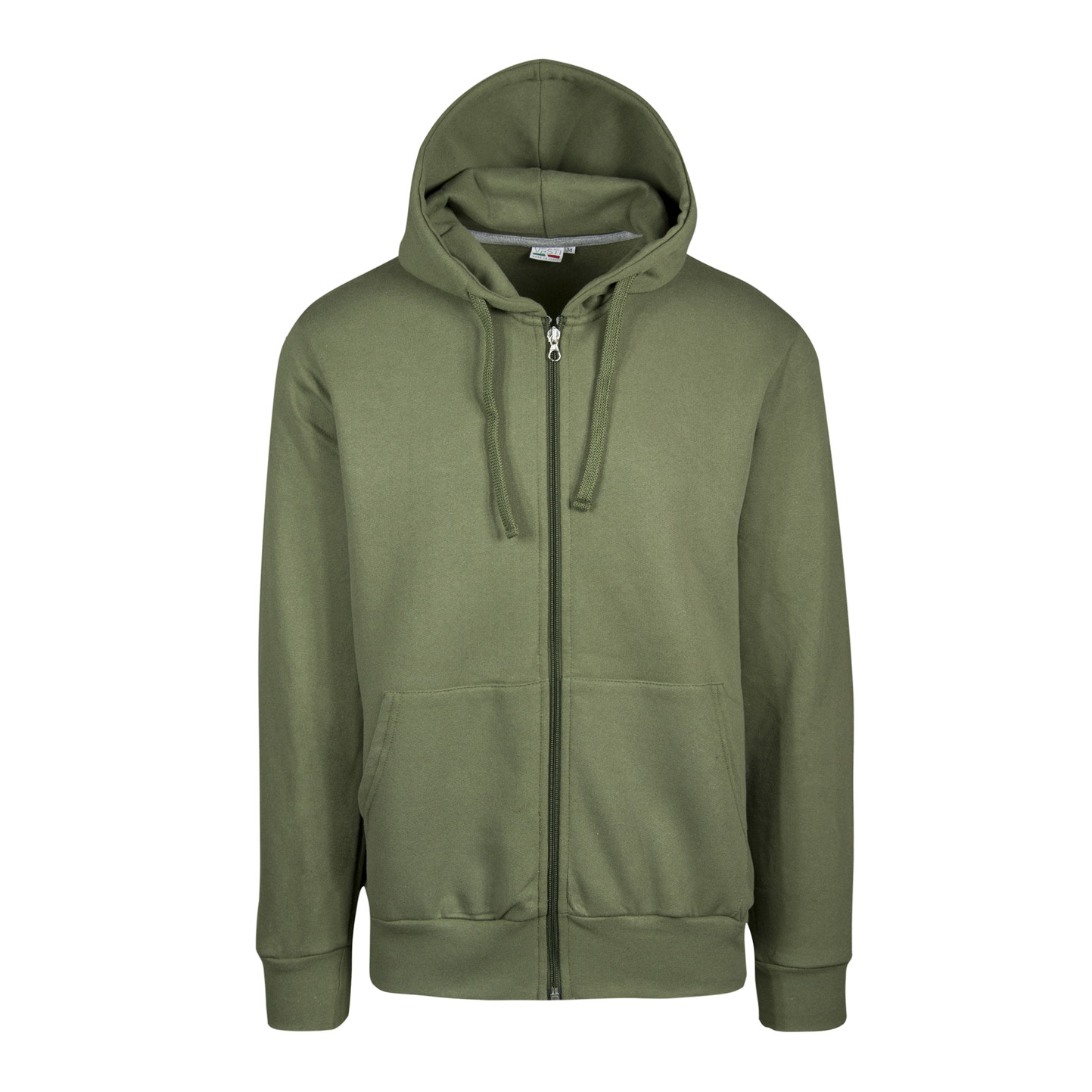 Sweatshirt à capuche - 23 - XS militaire