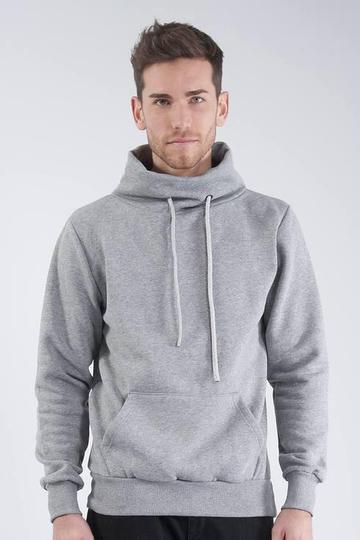 Sweat-shirt à col écharpe