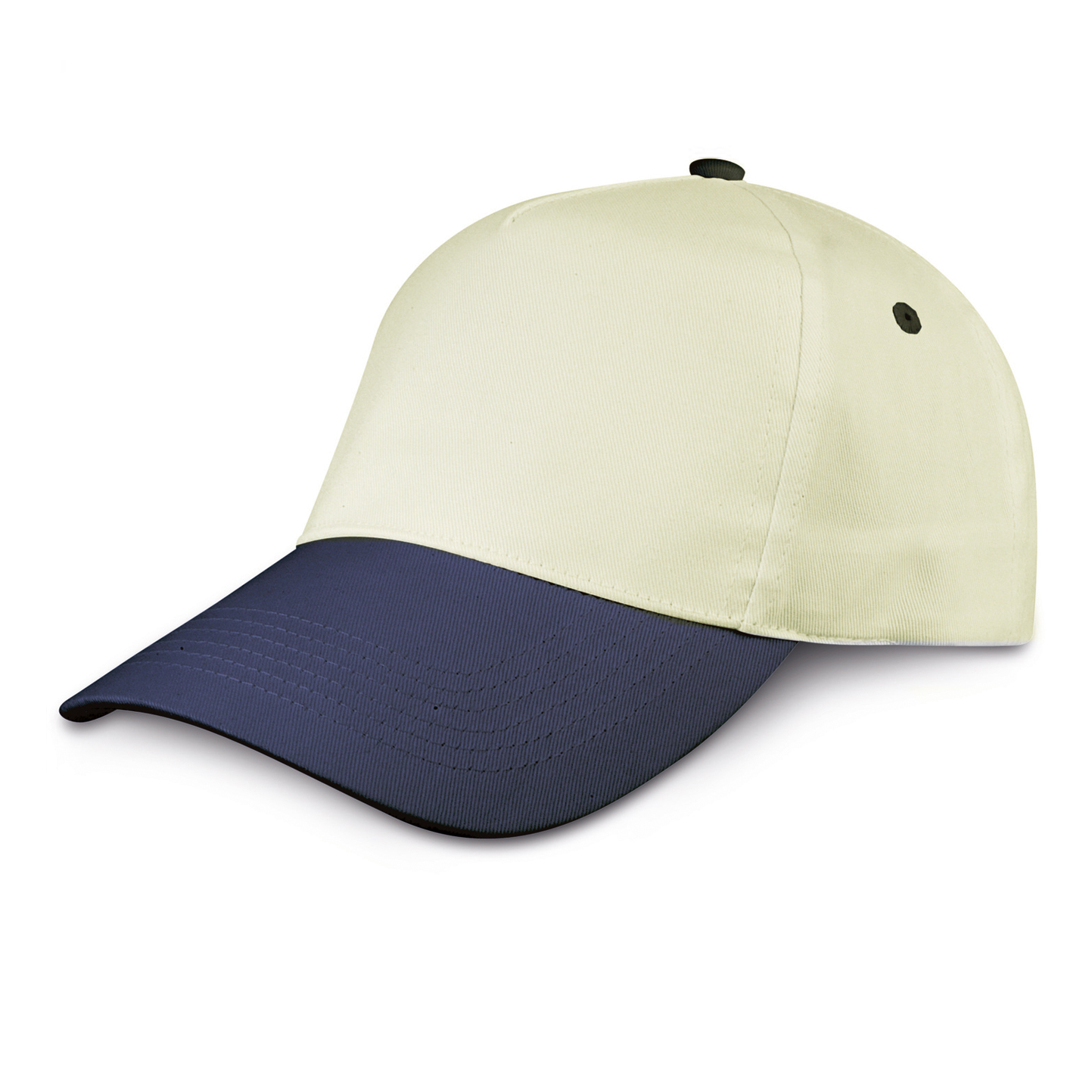 Casquette de baseball - NN - Naturel/Marine