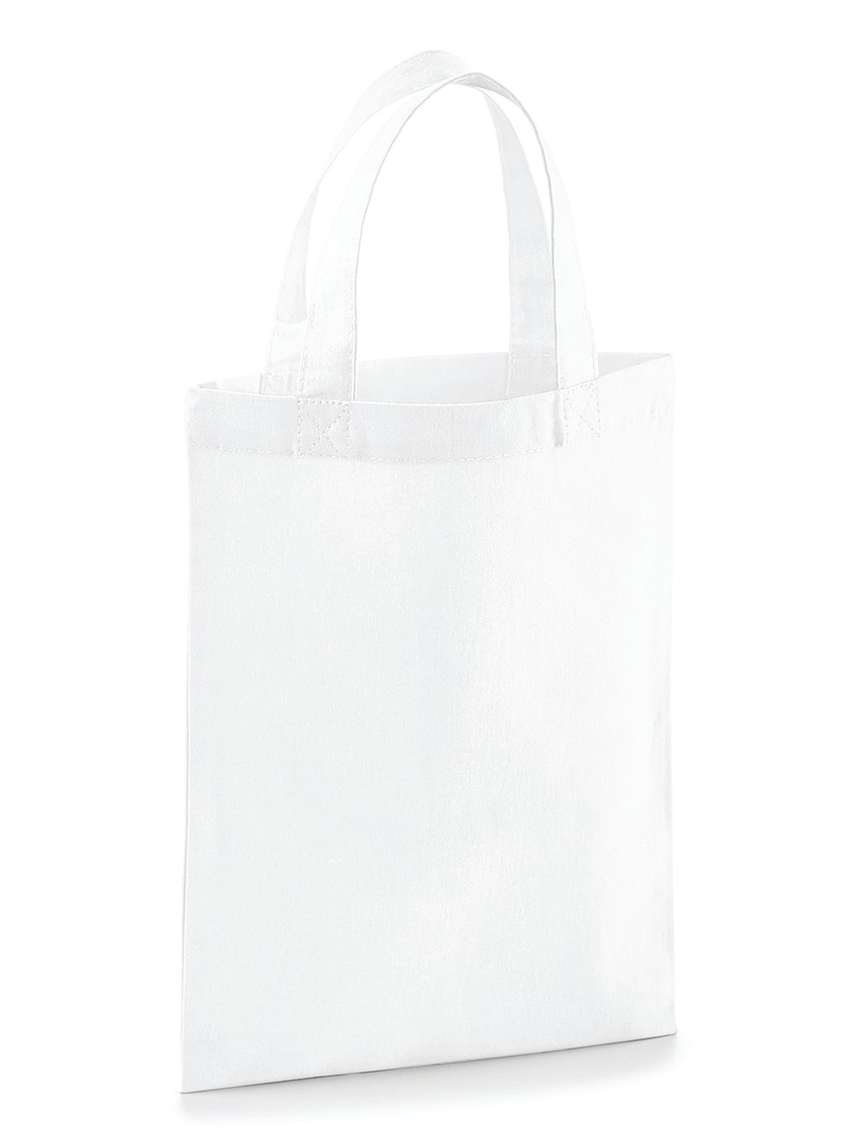 Sac de fête en coton réutilisable - WHI - Blanc