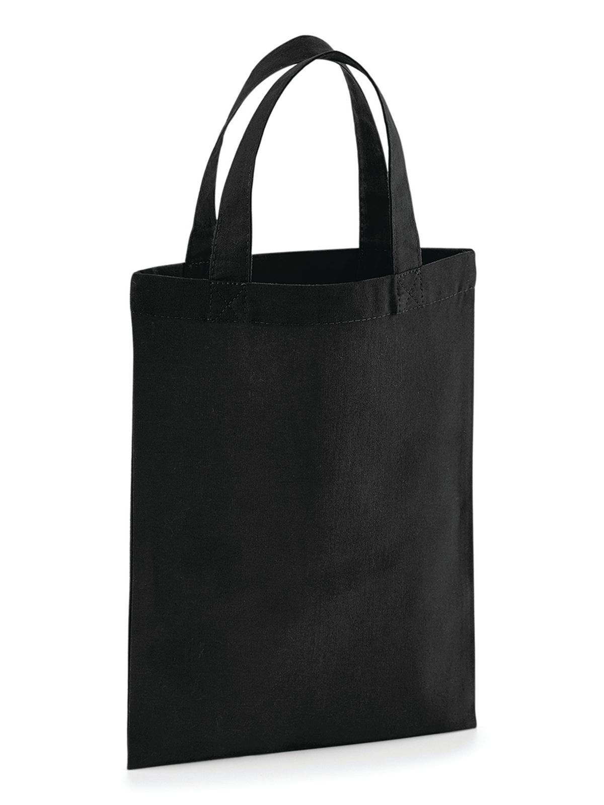 Sac de fête en coton réutilisable - BLK - Noir