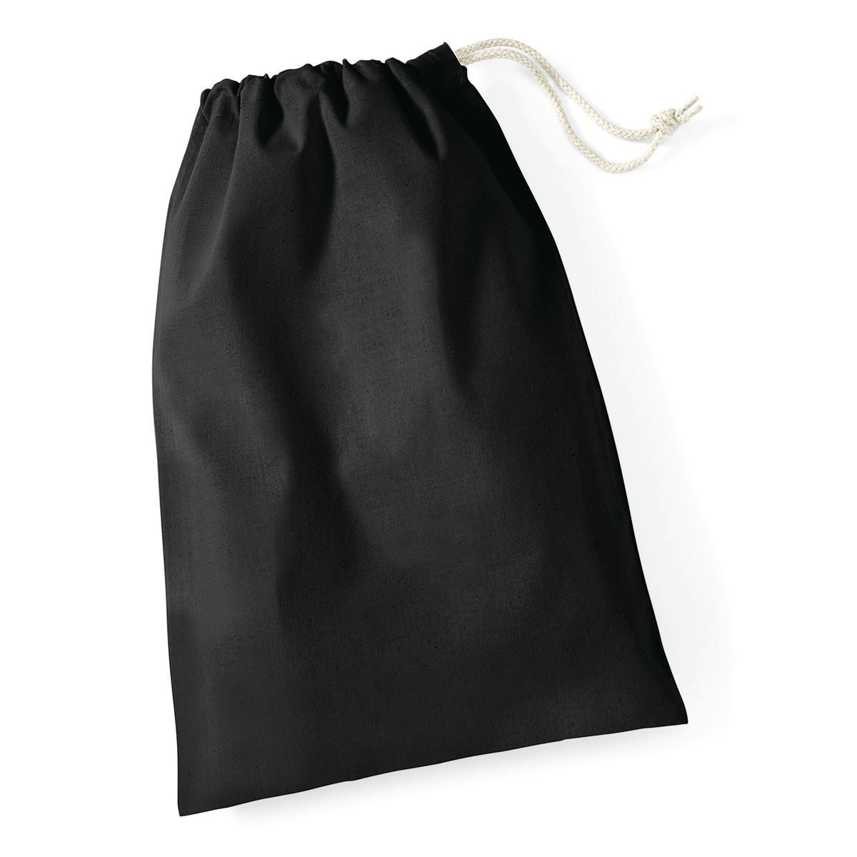 Sac en coton M - BLK - Noir