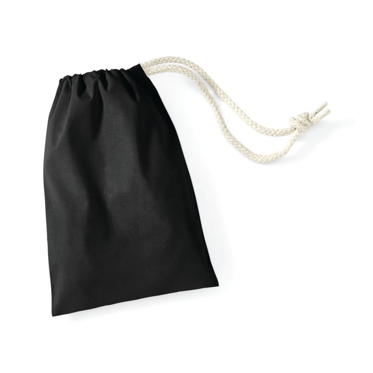 Sac en coton XXS - BLK - Noir