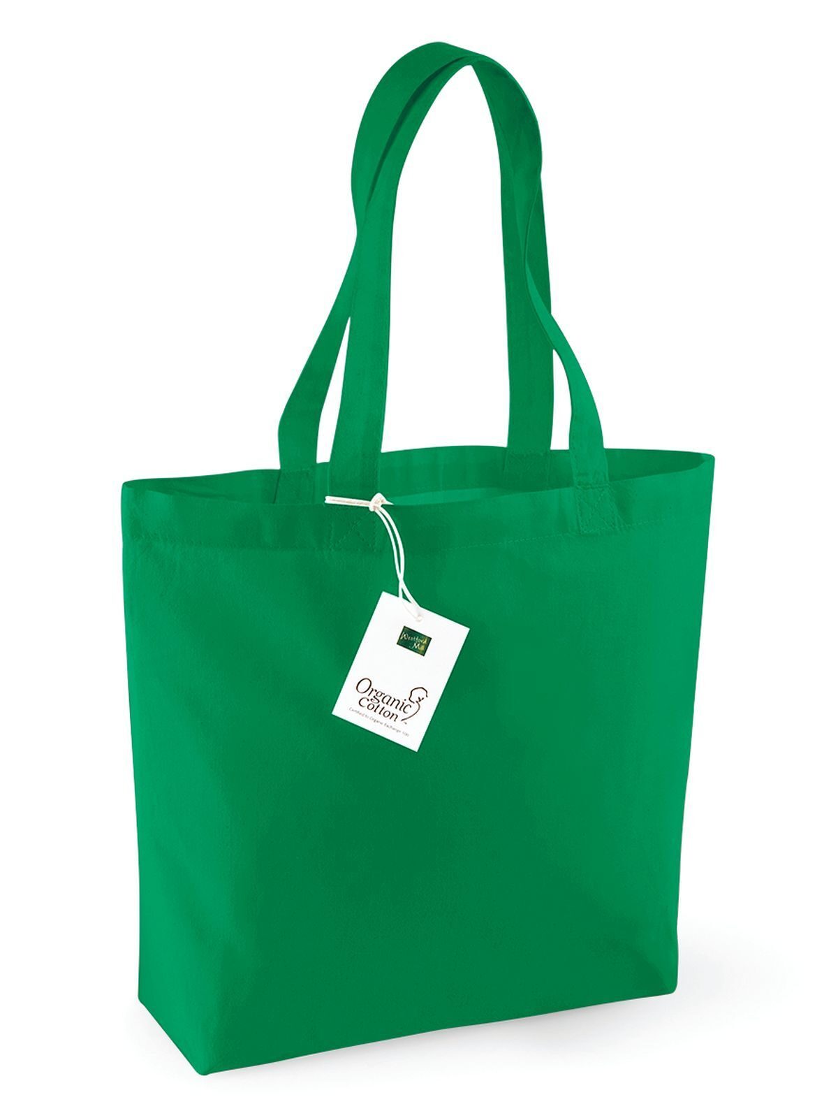 Sac cabas en coton biologique - KEL - Kelly Green