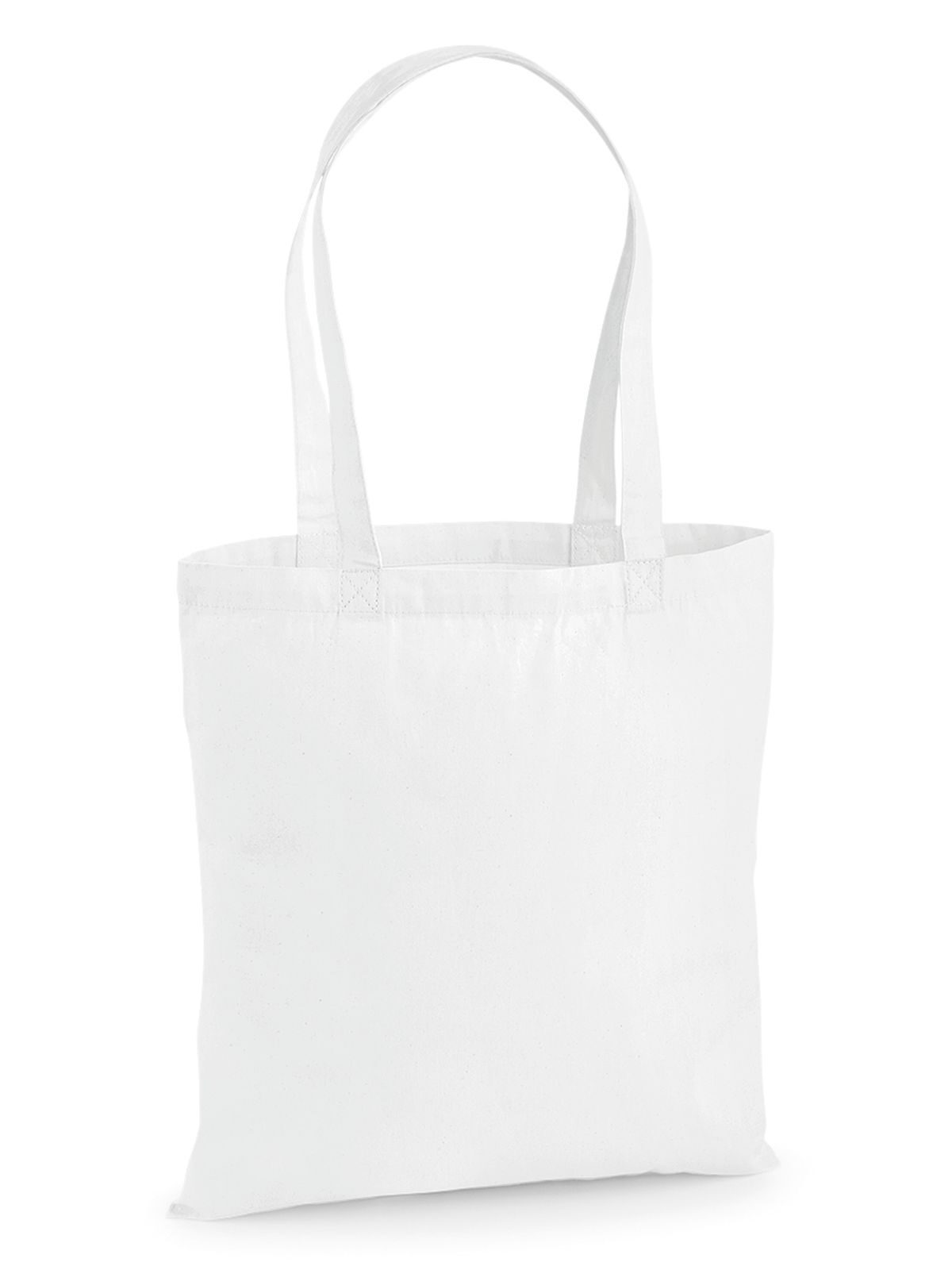 Sac cabas en coton de qualité supérieure - WHI - White