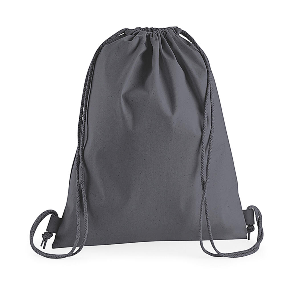 Sac de sport en coton premium - GPH - Gris graphite