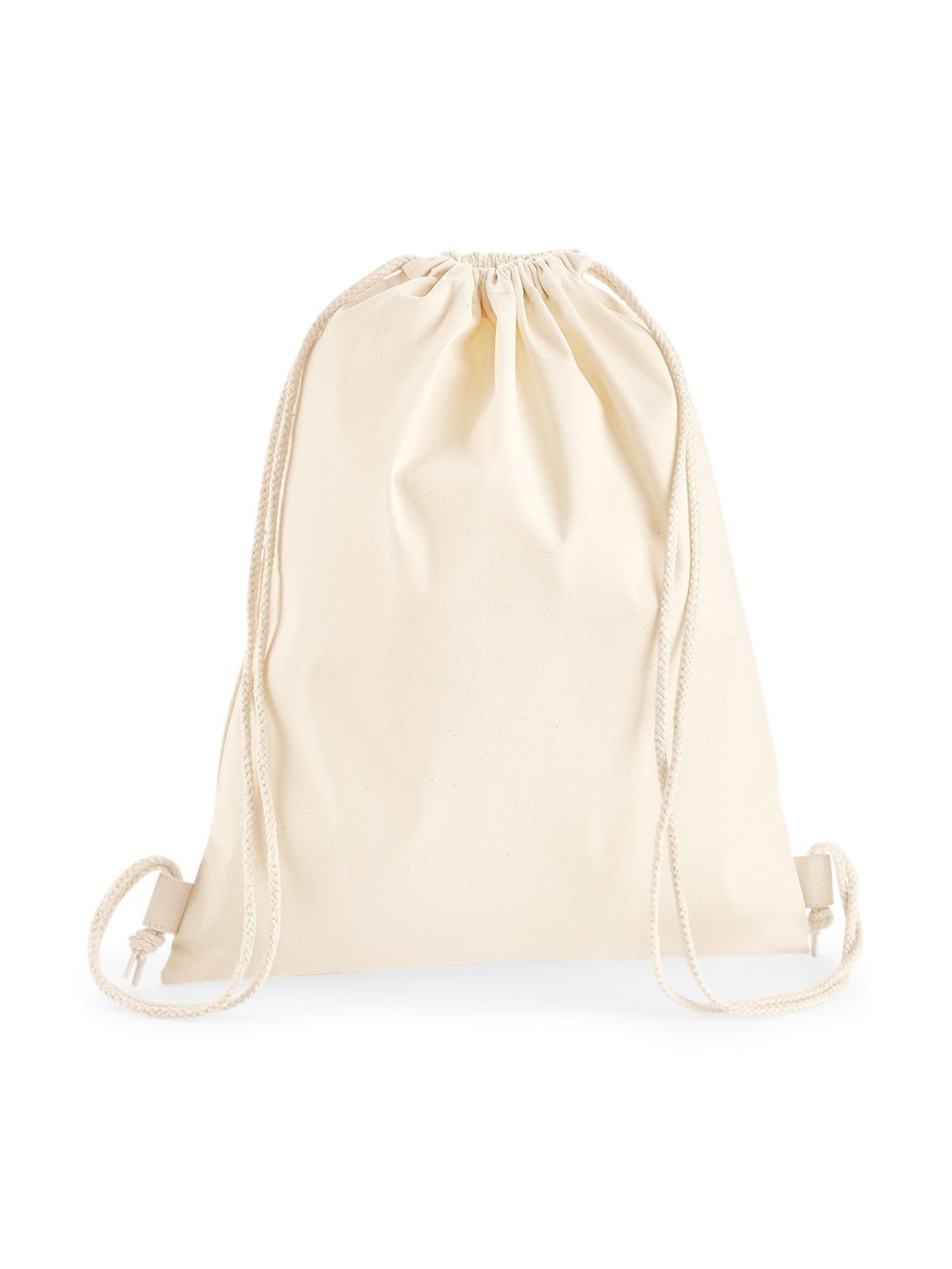 Sac de sport en coton premium - NAT - Naturel