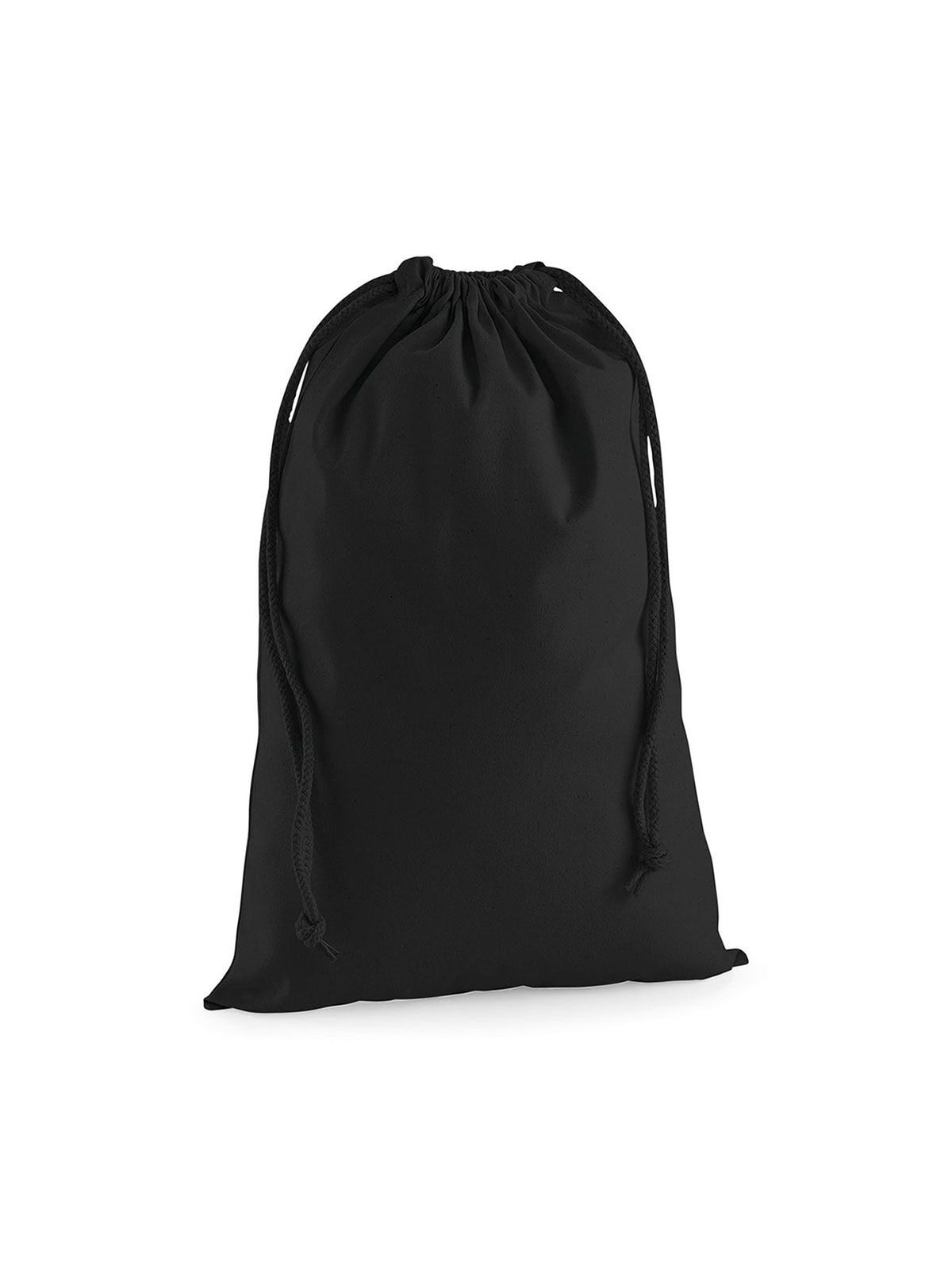Sac de rangement en coton premium S - BLK - Noir