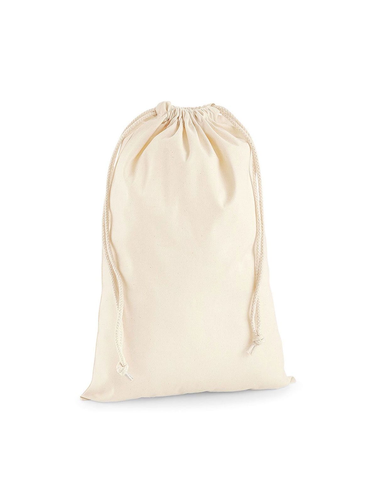 Sac de rangement en coton premium S - NAT - Naturel