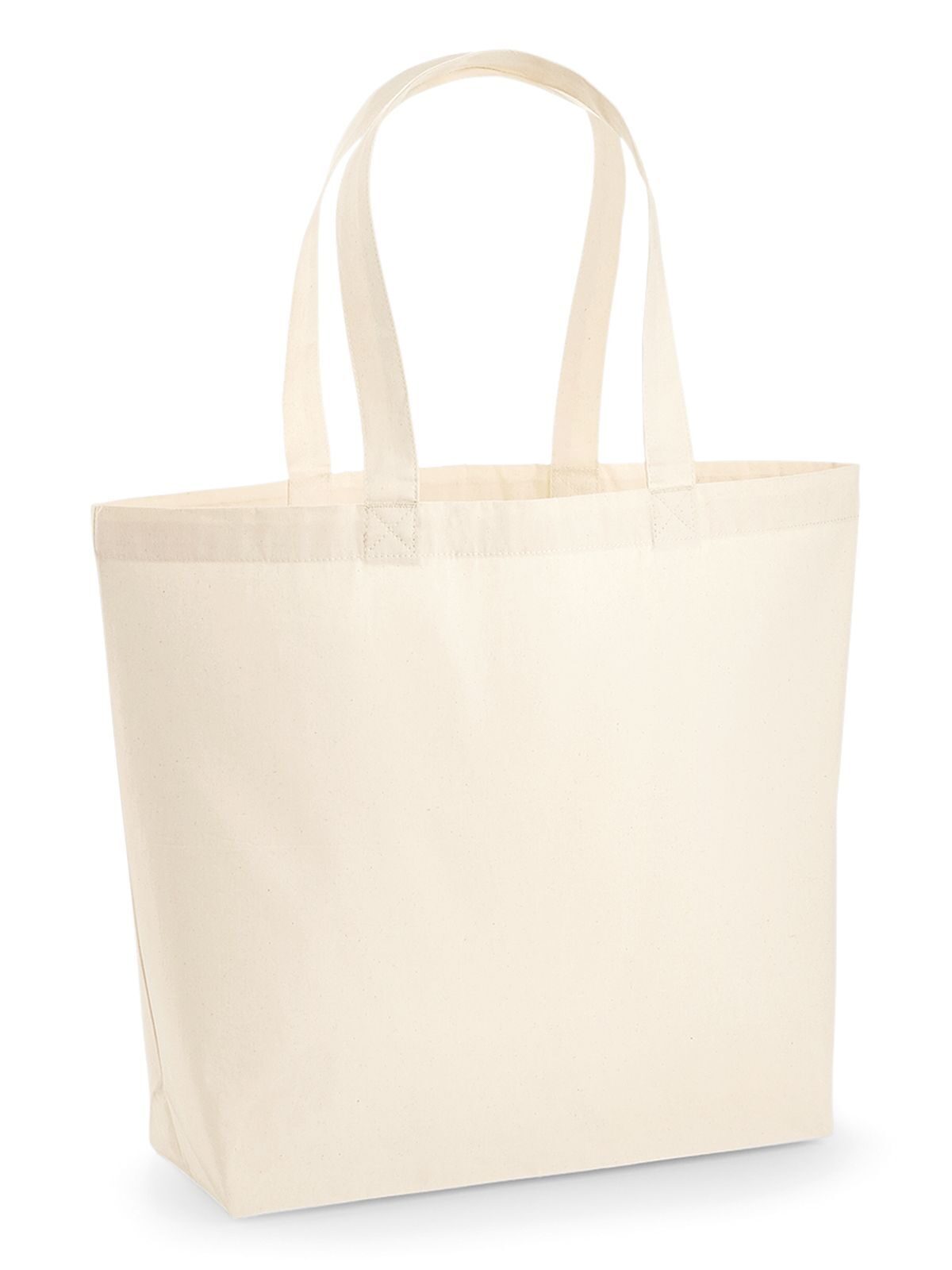 Sac cabas maxi en coton premium - NAT - Naturel