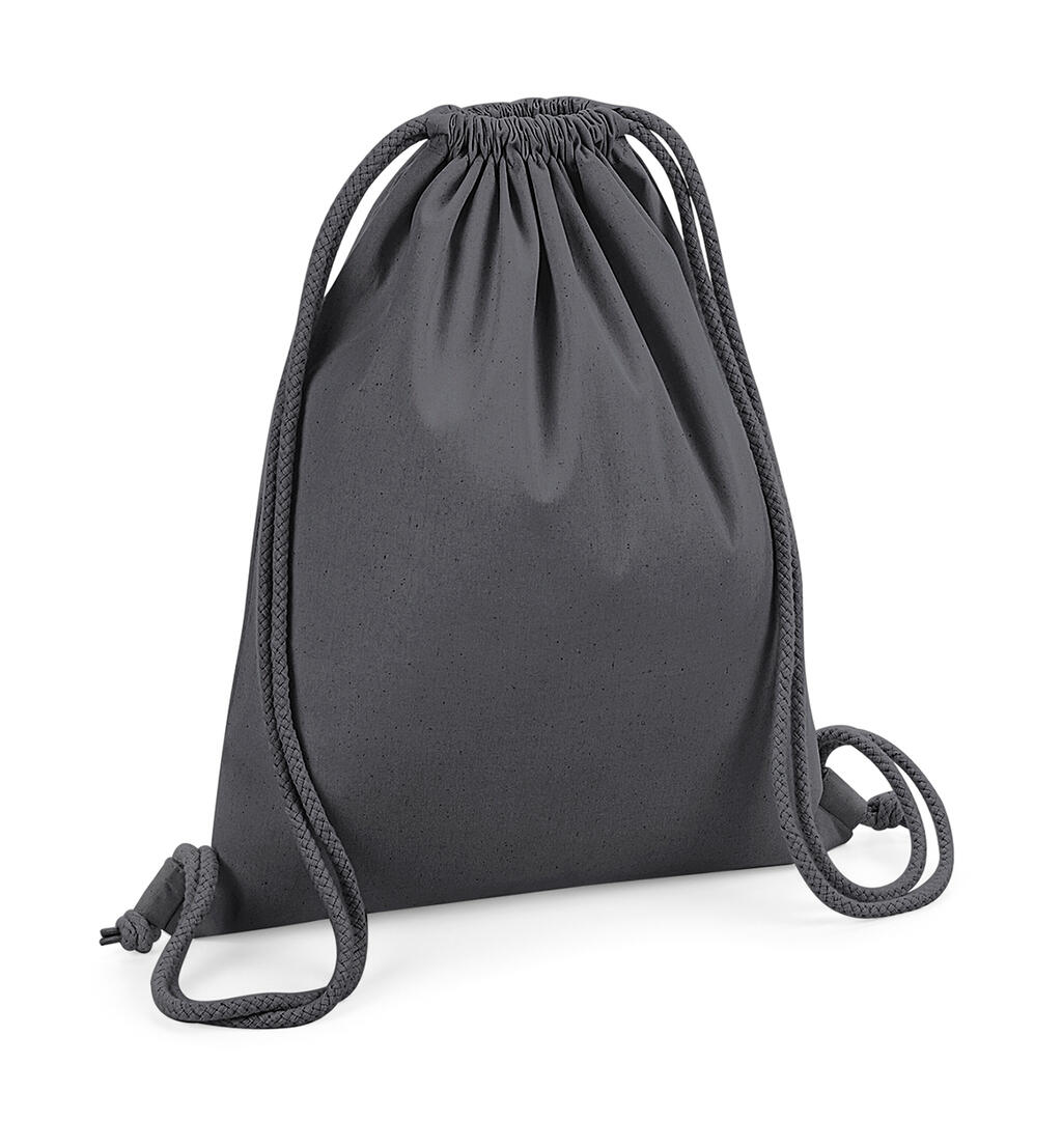 Sac de sport en coton biologique de qualité supérieure - GPH - Gris graphite