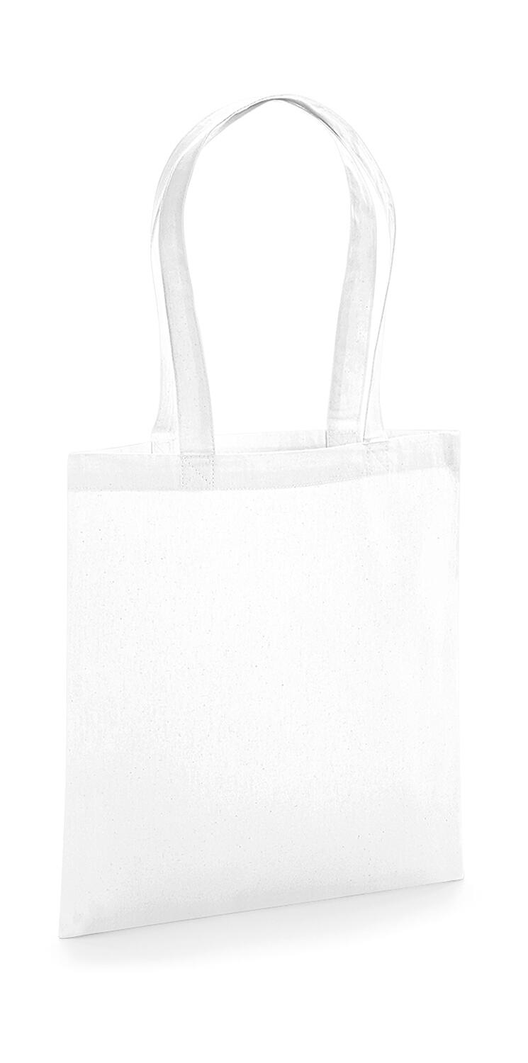 Sac cabas en coton biologique de qualité supérieure - WHI - Blanc
