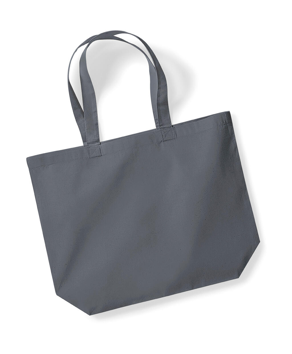 Sac cabas maxi en coton biologique de qualité supérieure - GPH - Gris graphite