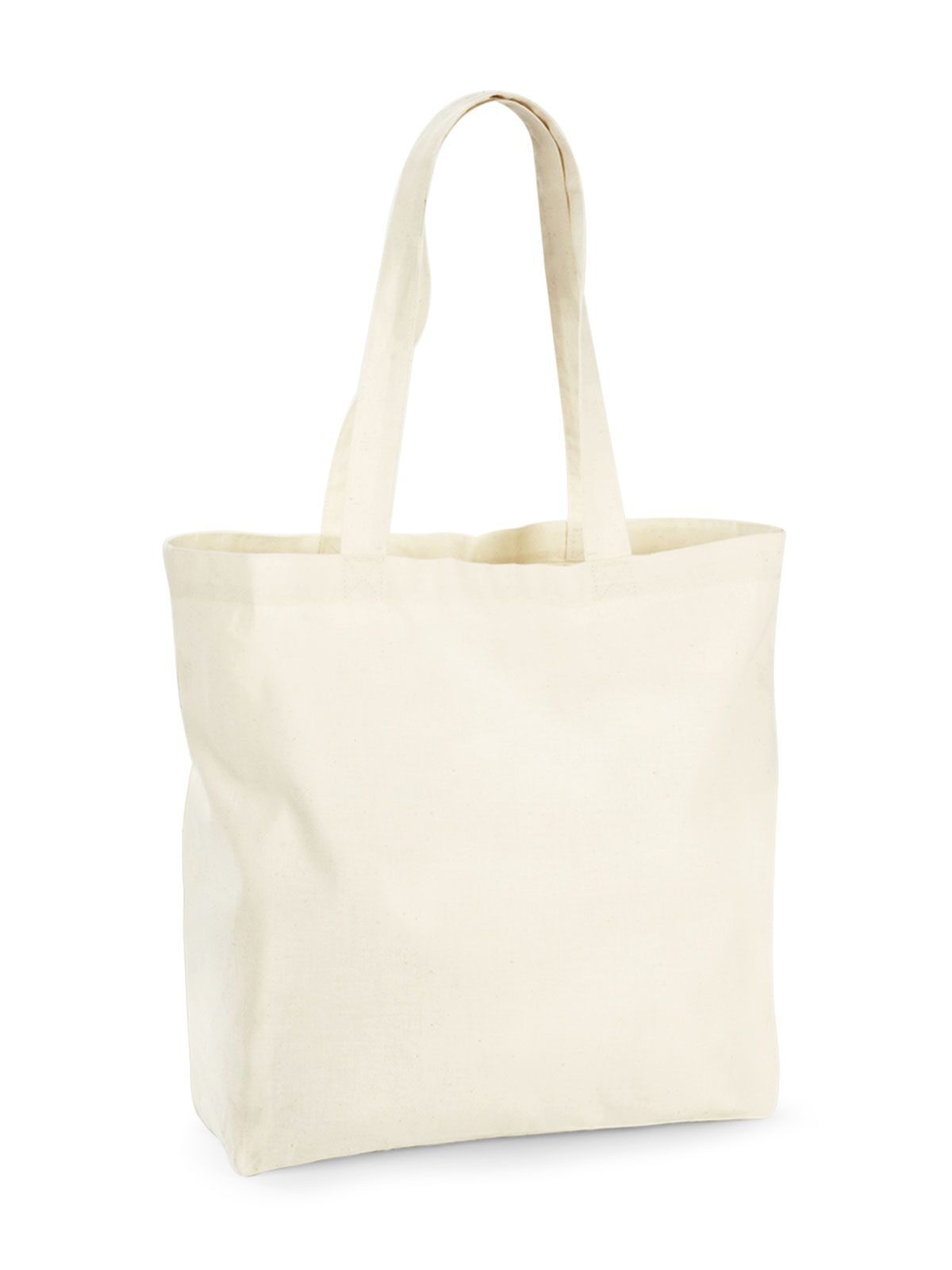 Sac cabas maxi en coton biologique de qualité supérieure - NAT - Naturel