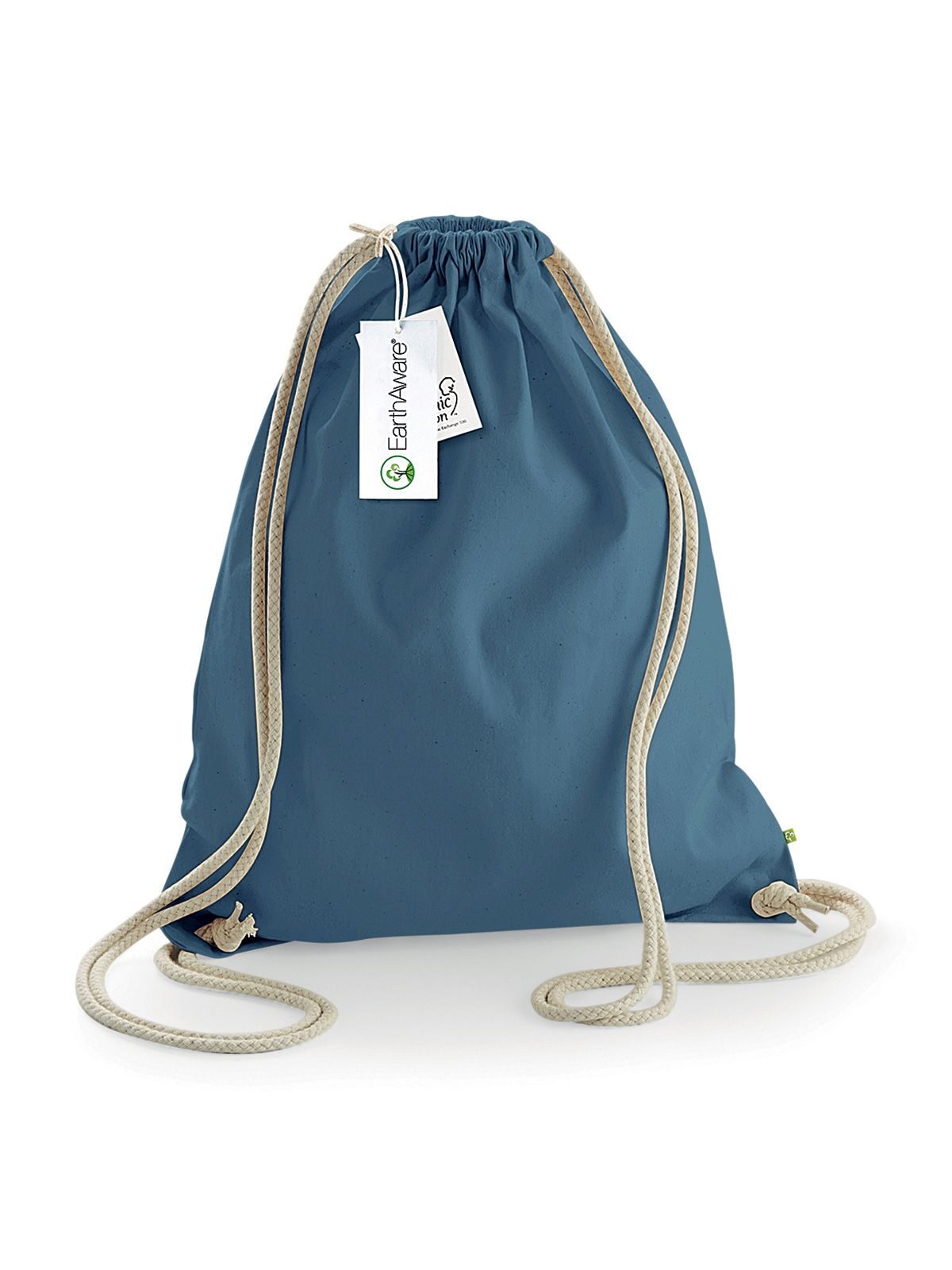 Sac de sport bio EarthAware - Bleu de l'armée de l'air