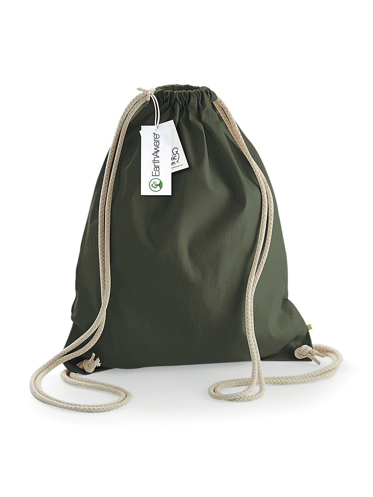 Sac de sport bio EarthAware - Olive