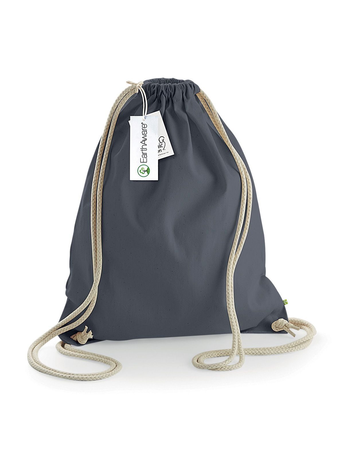 Sac de sport bio EarthAware - GPH - Gris graphite