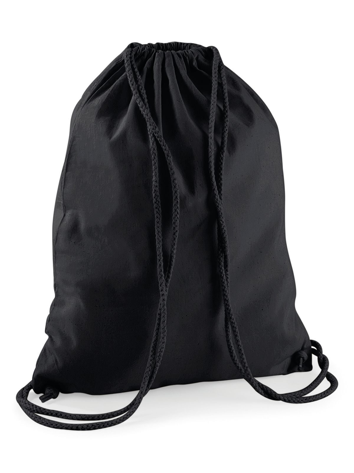 Sac de sport en coton - Noir/noir