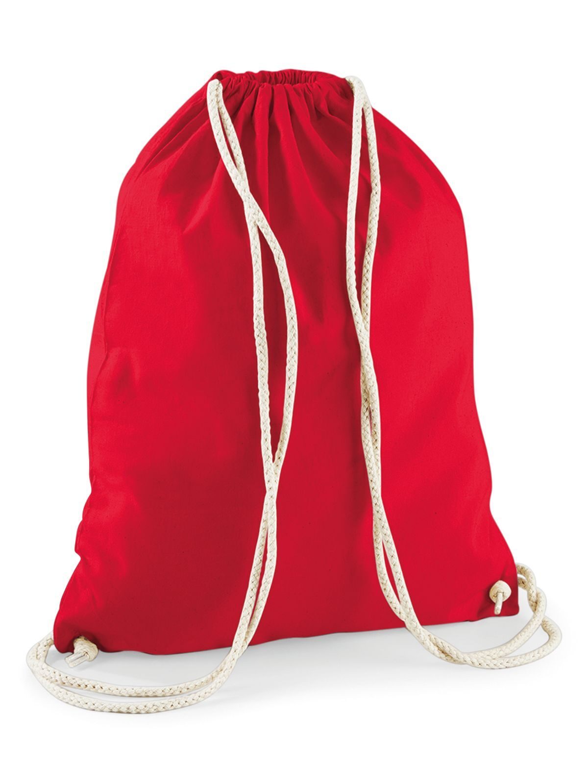 Sac de sport en coton - RSE - Rouge classique