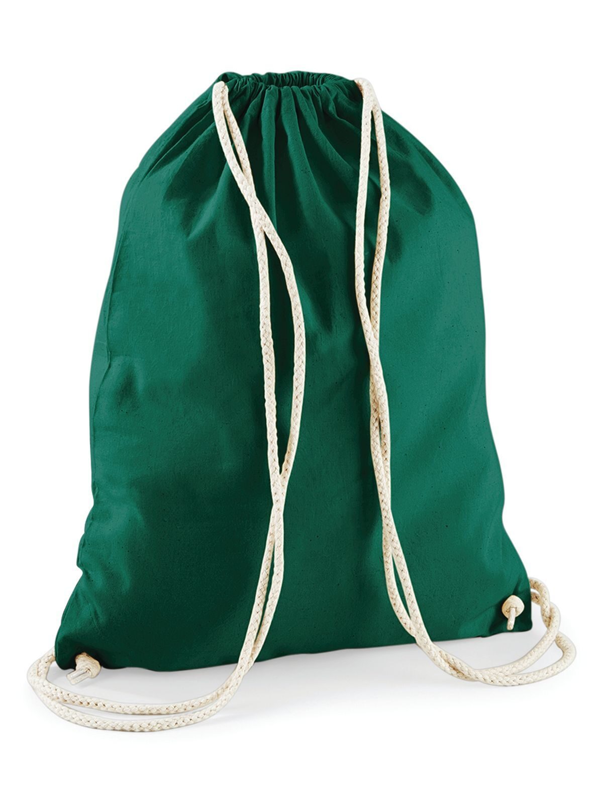 Sac de sport en coton - BOT - Vert bouteille