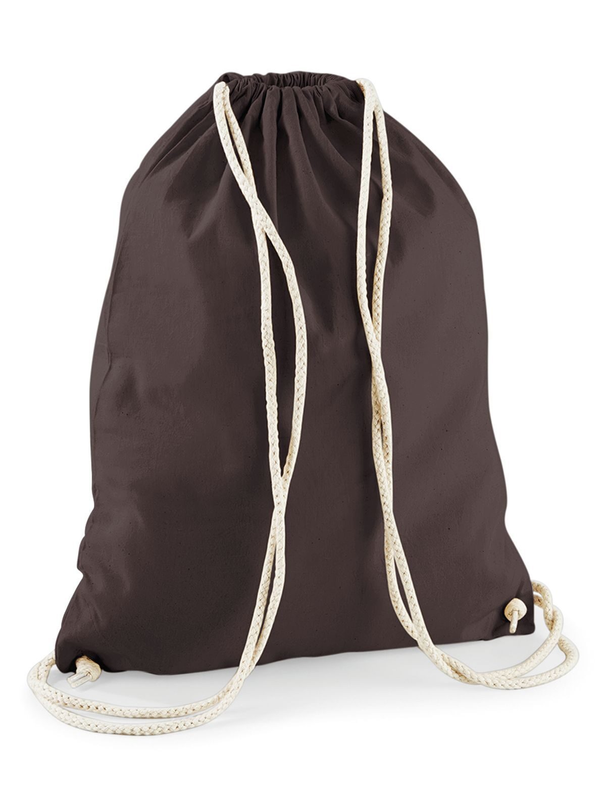 Sac de sport en coton - Chocolat