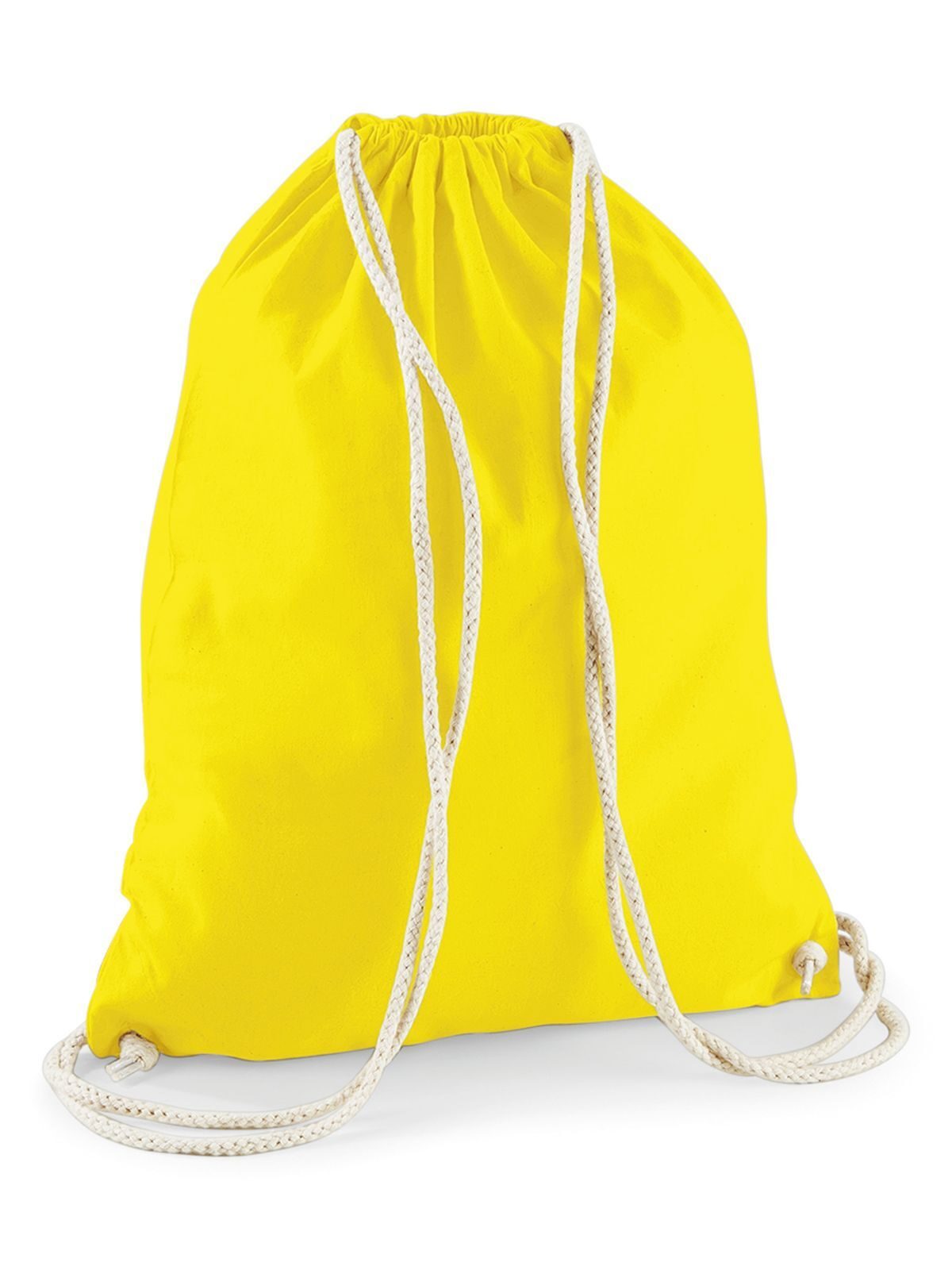 Sac de sport en coton - Jaune