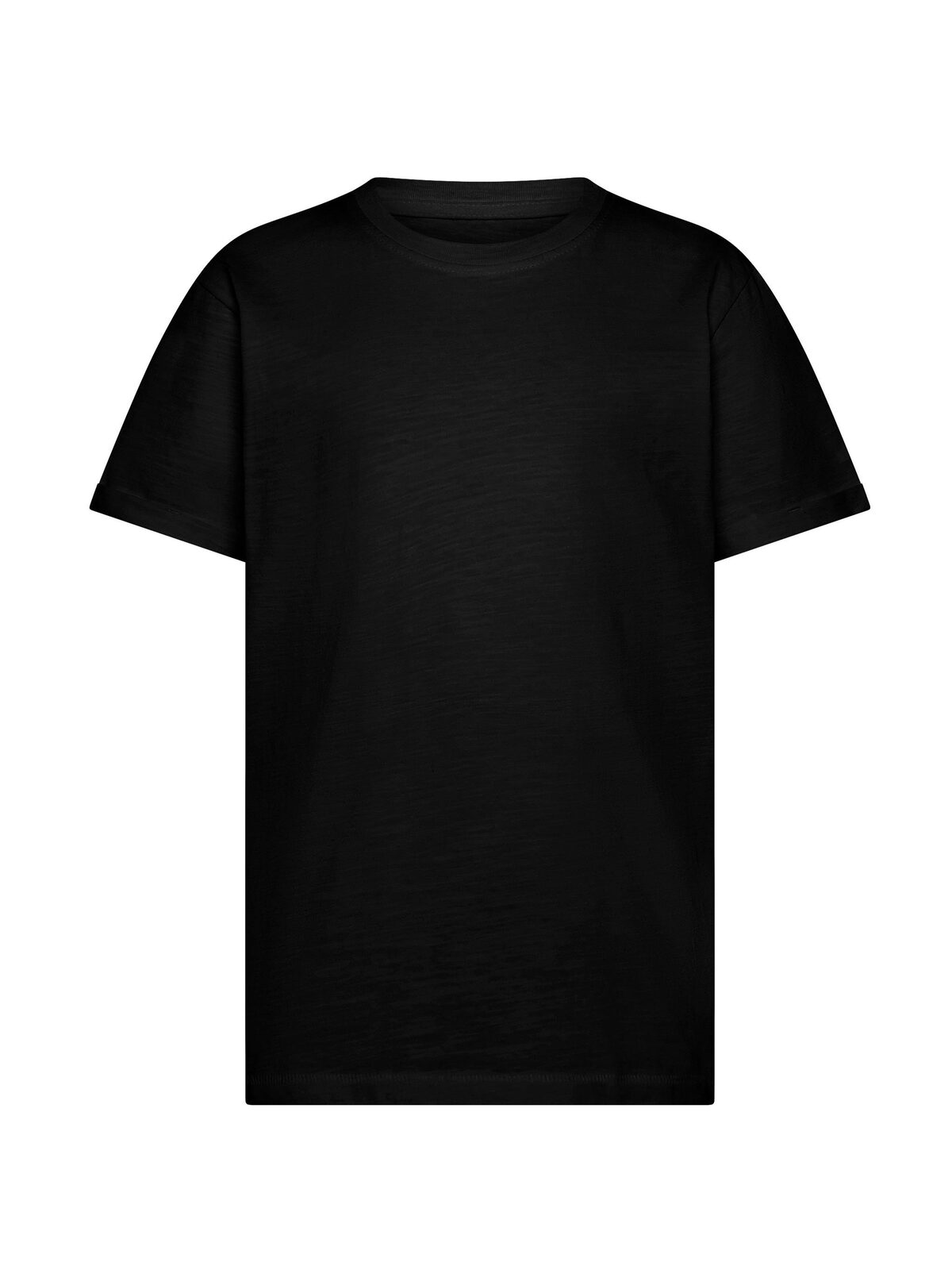 T-shirt homme en jersey flammé - BK - Noir