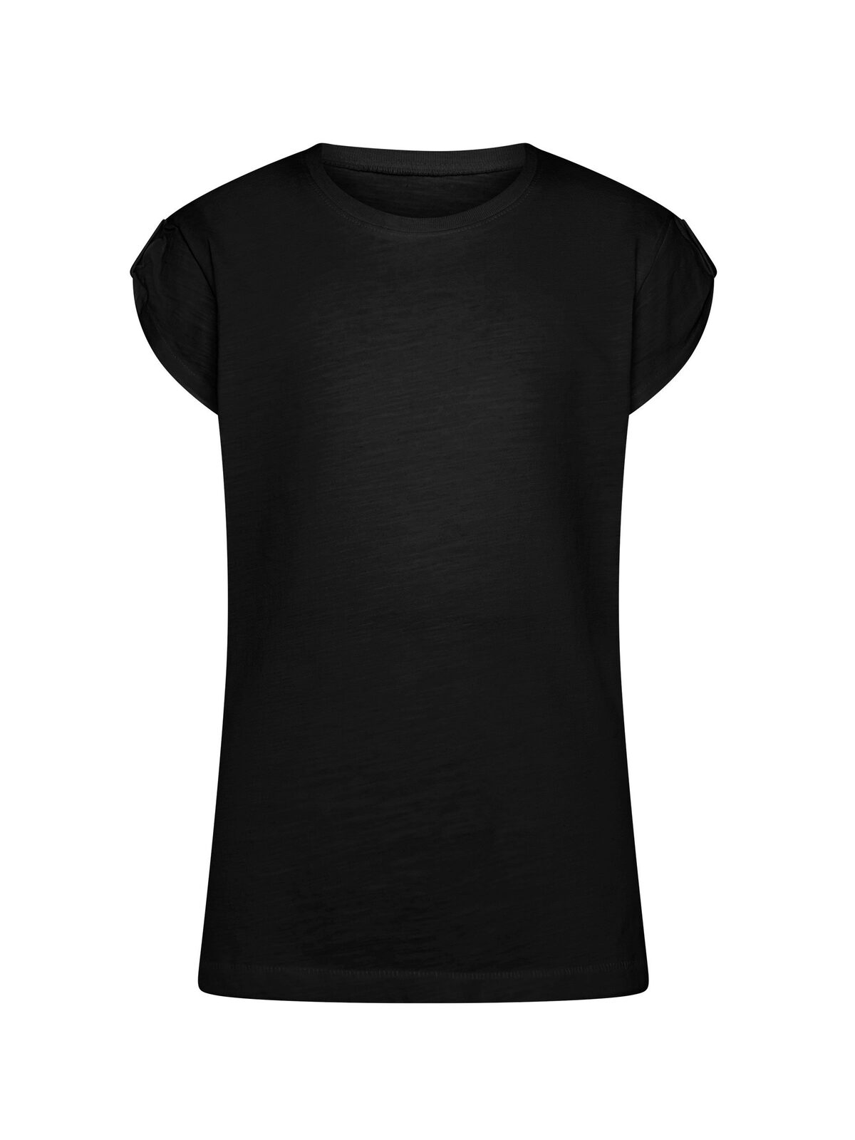 T-shirt à manches courtes pour femmes - noir