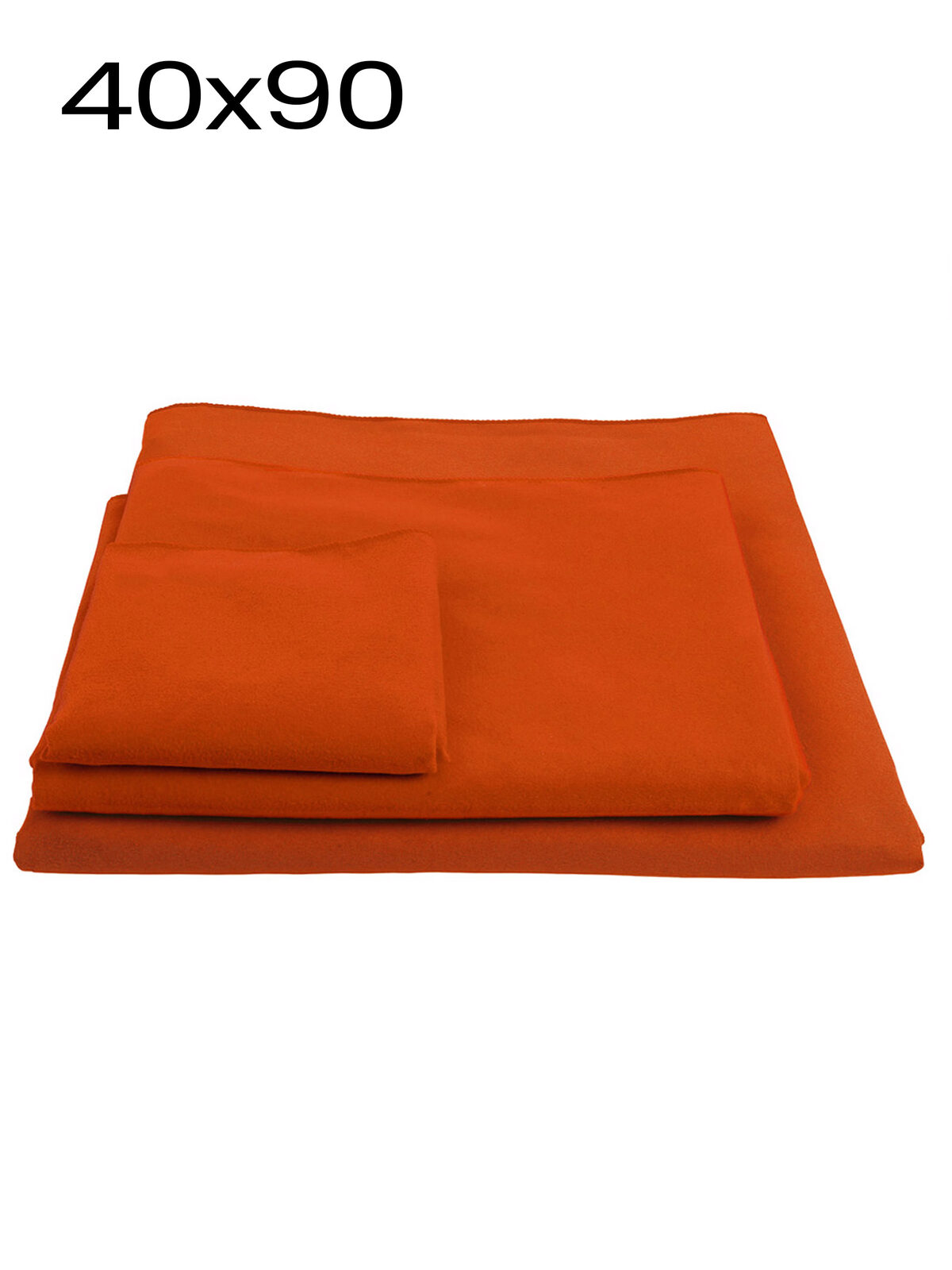 Serviette promotionnelle 40x90 - OR - Orange