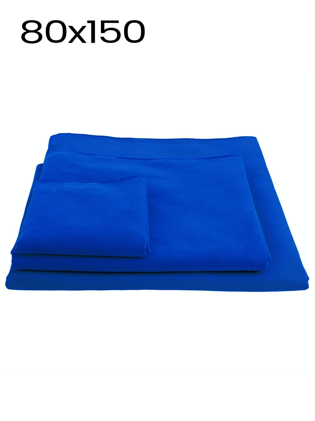 Serviette promotionnelle 80x150 - RB - Bleu royal