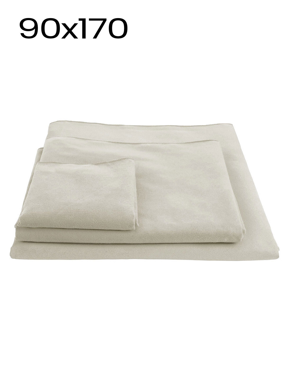 Serviette promotionnelle 90x170 - NA - Naturel