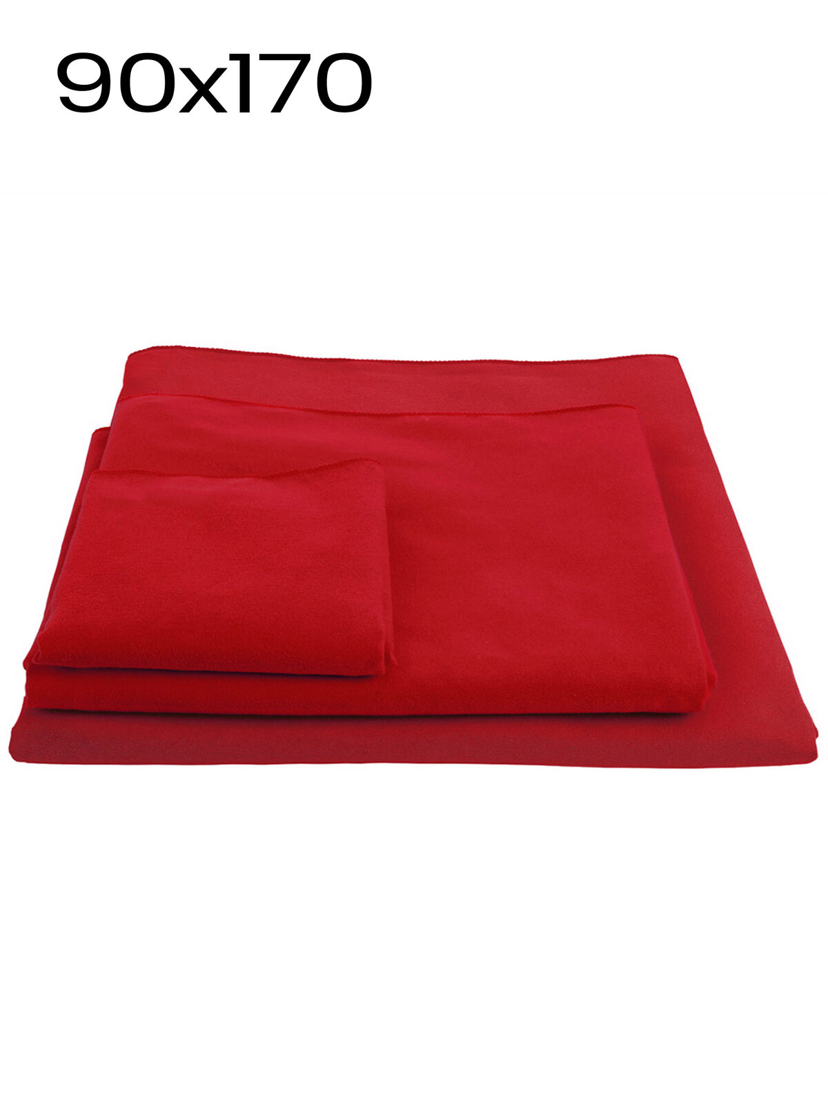 Serviette promotionnelle 90x170 - RDX - Rouge