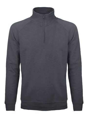 Sweat à col zippé raglan - 