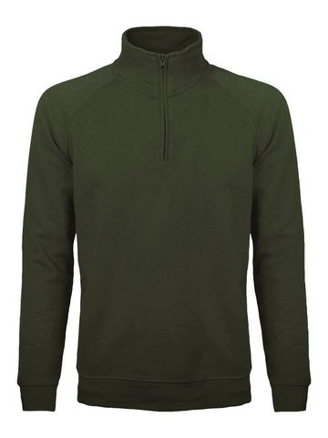 Sweat à col zippé raglan - 