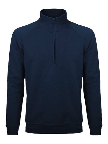 Sweat à col zippé raglan - 